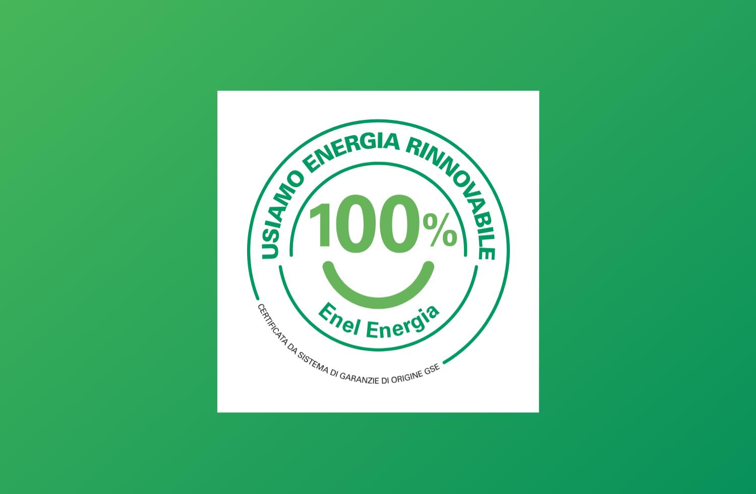 Arti Grafiche Reggiani: energia elettrica 100% rinnovabile